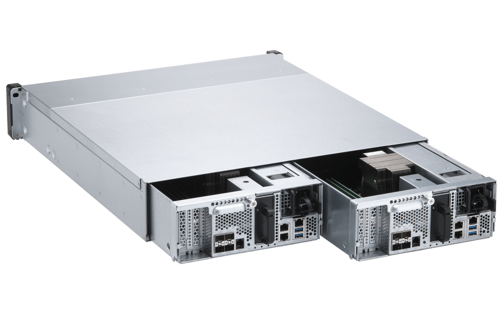 QNAP ES2486dc 24-Bay Dual-Controller All-Flash Rackmount NAS - ACE Peripherals