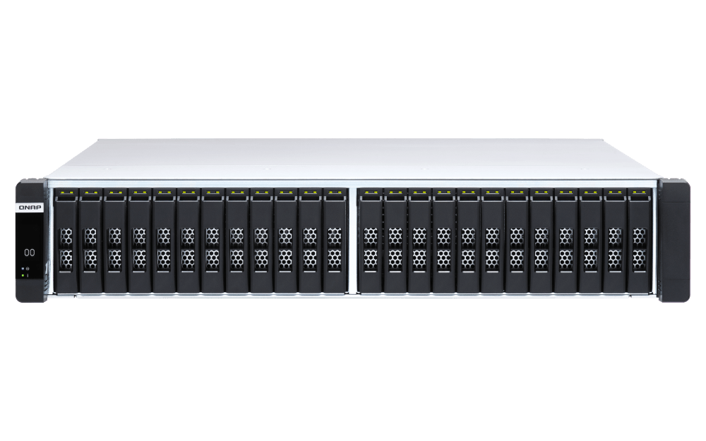QNAP ES2486dc 24-Bay Dual-Controller All-Flash Rackmount NAS - ACE Peripherals
