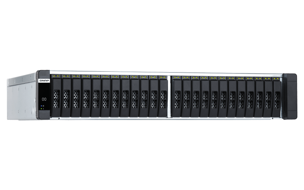 QNAP ES2486dc 24-Bay Dual-Controller All-Flash Rackmount NAS - ACE Peripherals
