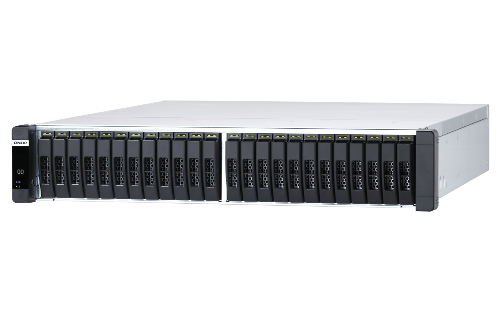 QNAP ES2486dc 24-Bay Dual-Controller All-Flash Rackmount NAS - ACE Peripherals