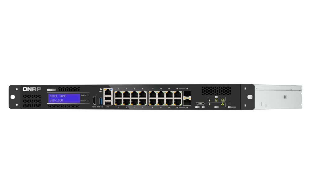 QNAP QGD-1600 16-Port Gigabit Virtualization Switch - ACE Peripherals