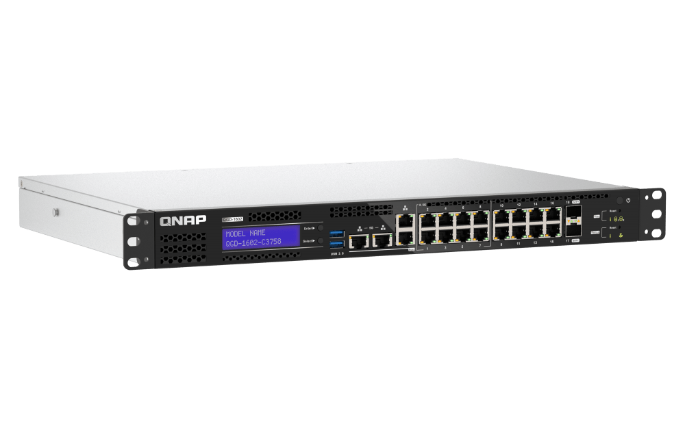 QNAP QGD-1602 18-Port Gigabit Virtualization Switch - ACE Peripherals