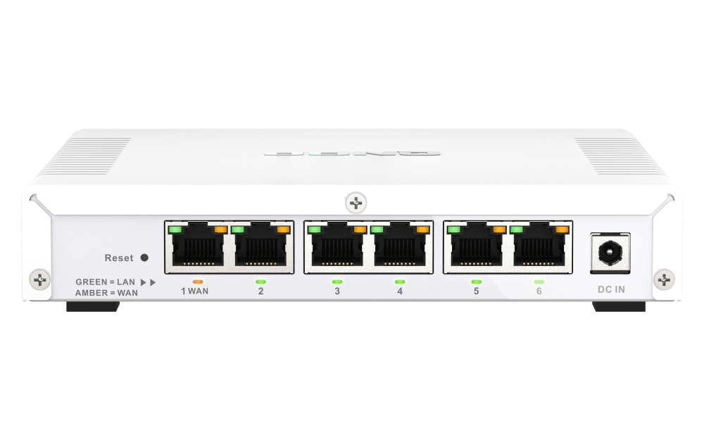QNAP QHora-321 6-Port 2.5GbE SD-WAN Router - ACE Peripherals