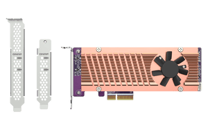 QNAP QM2-2P-344A Dual M.2 PCIe NVMe SSD Expansion - ACE Peripherals