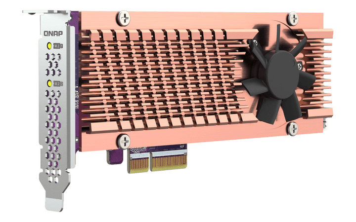 QNAP QM2-2P-344A Dual M.2 PCIe NVMe SSD Expansion - ACE Peripherals