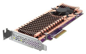 QNAP QM2-2P-344A Dual M.2 PCIe NVMe SSD Expansion - ACE Peripherals