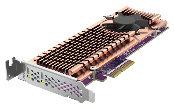 QNAP QM2-2P-344A Dual M.2 PCIe NVMe SSD Expansion - ACE Peripherals