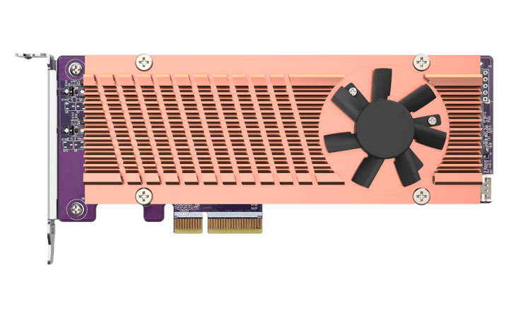 QNAP QM2-2P-344A Dual M.2 PCIe NVMe SSD Expansion - ACE Peripherals