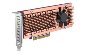 QNAP QM2-2P-384A Dual M.2 PCIe NVMe SSD Card - ACE Peripherals
