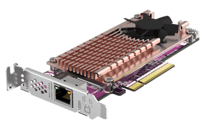 QNAP QM2-2P10G1TB M.2 NVMe SSD Expansion with 10GbE - ACE Peripherals