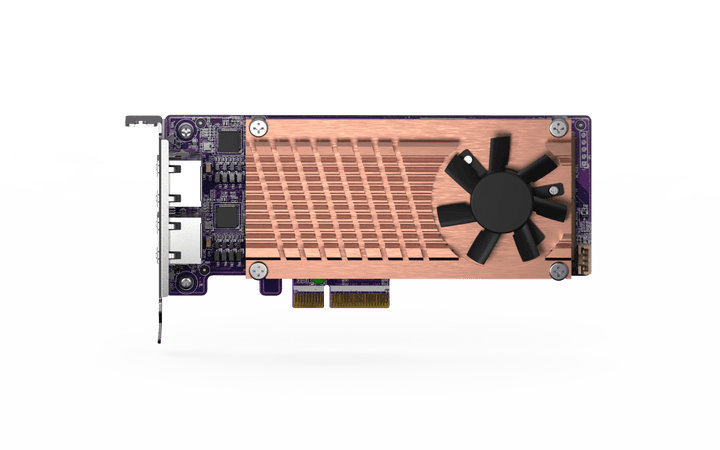 QNAP QM2-2P2G2T M.2 NVMe SSD Card with Dual 2.5GbE - ACE Peripherals