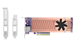 QNAP QM2-2P410G1T M.2 NVMe SSD Card with 10GbE Port - ACE Peripherals