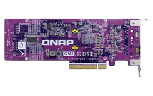 QNAP QM2-2P410G1T M.2 NVMe SSD Card with 10GbE Port - ACE Peripherals