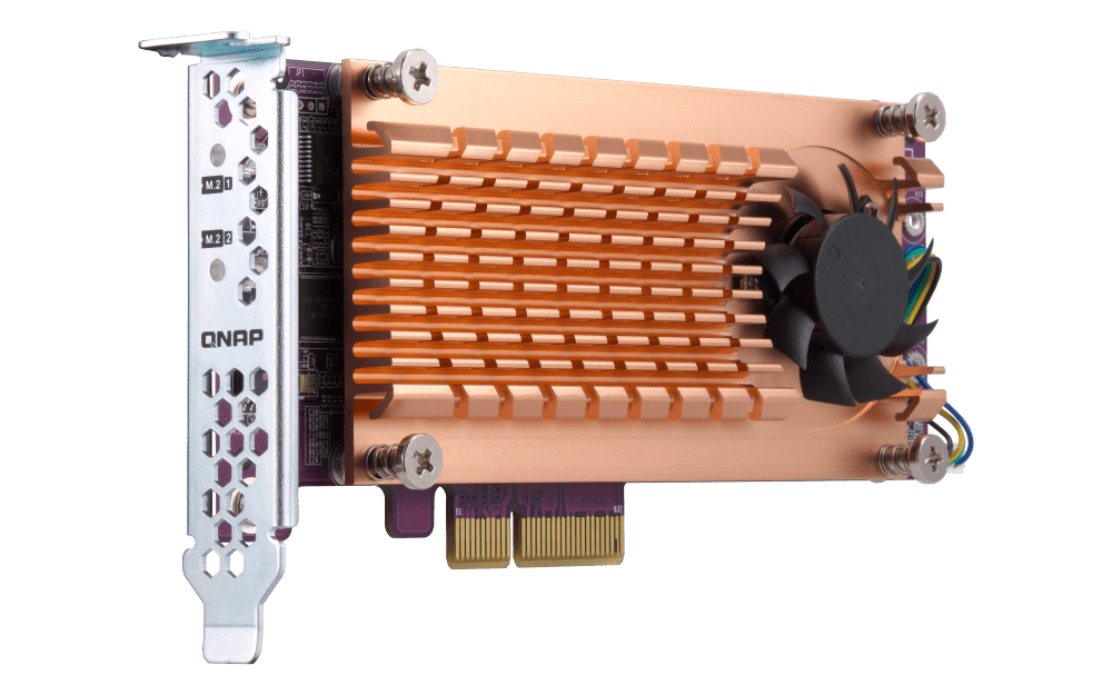 QNAP QM2-2S-220A Dual M.2 SATA SSD Expansion - ACE Peripherals