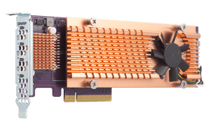 QNAP QM2-4P-384 Quad M.2 PCIe NVMe SSD Expansion - ACE Peripherals