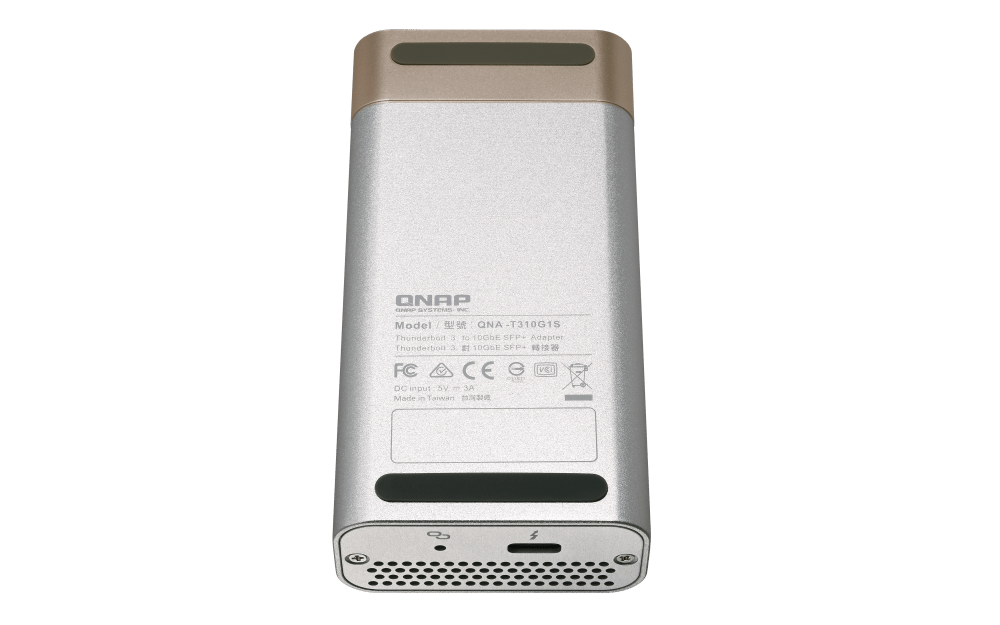 QNAP QNA-T310G1S Thunderbolt3 to 10GbE SFP+ Adapter - ACE Peripherals