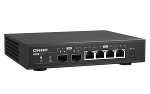 QNAP QSW-2104-2S 6-Port 2.5/10Gbe Professional Networking Switch - ACE Peripherals
