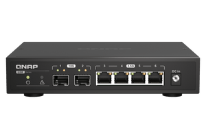 QNAP QSW-2104-2S 6-Port 2.5/10Gbe Professional Networking Switch - ACE Peripherals