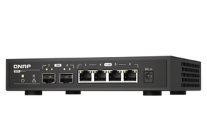 QNAP QSW-2104-2S 6-Port 2.5/10Gbe Professional Networking Switch - ACE Peripherals