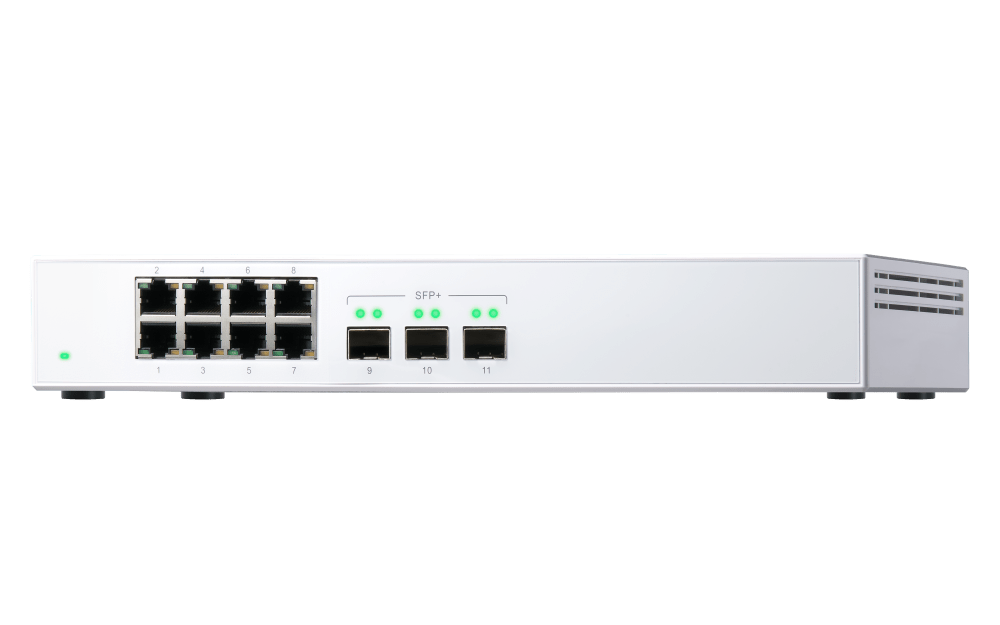 QNAP QSW-308S 11-Port 10Gbe Entry Networking Switch - ACE Peripherals