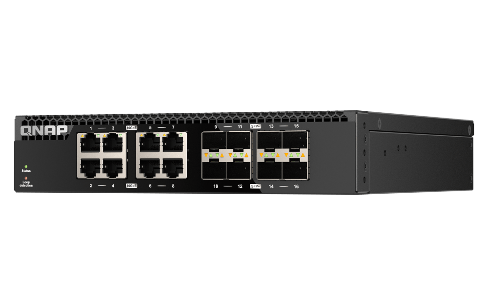 QNAP QSW-3216R-8S8T 16-Port 10Gbe Entry Networking Switch - ACE Peripherals