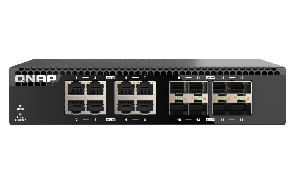 QNAP QSW-3216R-8S8T 16-Port 10Gbe Entry Networking Switch - ACE Peripherals