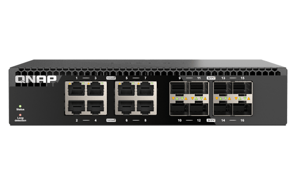 QNAP QSW-3216R-8S8T 16-Port 10Gbe Entry Networking Switch - ACE Peripherals