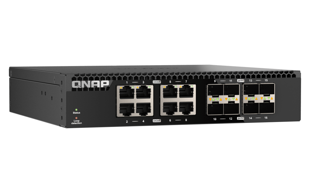 QNAP QSW-3216R-8S8T 16-Port 10Gbe Entry Networking Switch - ACE Peripherals