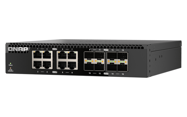 QNAP QSW-3216R-8S8T 16-Port 10Gbe Entry Networking Switch - ACE Peripherals