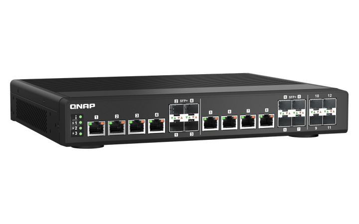 QNAP QSW-IM1200-8C 12-Port 10GbE Managed Switch - ACE Peripherals