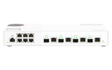 QNAP QSW-M2106-4C 10-Port 2.5/10GbE Managed Switch - ACE Peripherals