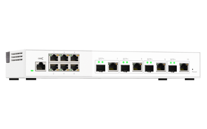 QNAP QSW-M2106-4C 10-Port 2.5/10GbE Managed Switch - ACE Peripherals