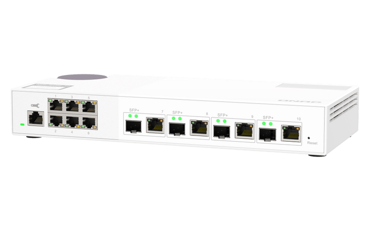 QNAP QSW-M2106-4C 10-Port 2.5/10GbE Managed Switch - ACE Peripherals