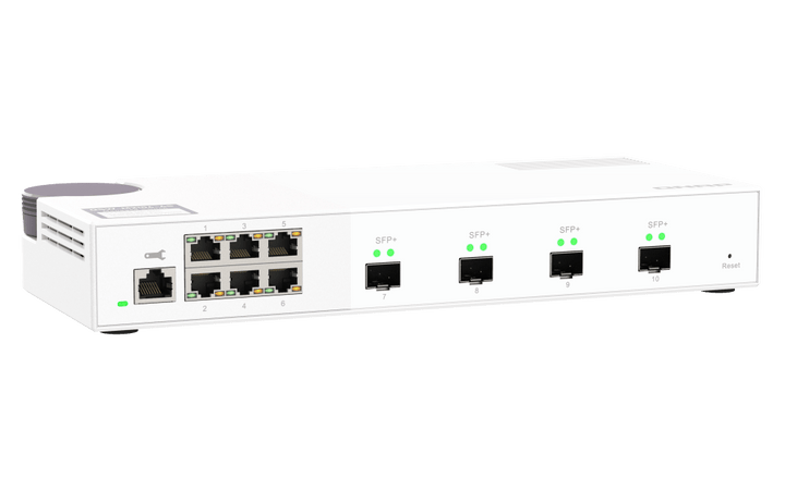 QNAP QSW-M2106-4S 10-Port 2.5/10GbE Managed Switch - ACE Peripherals
