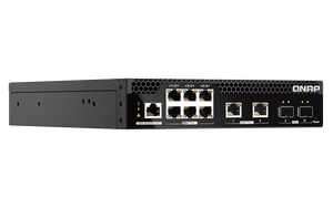 QNAP QSW-M2106PR-2S2T 10-Port 2.5/10GbE POE++ Managed Switch - ACE Peripherals