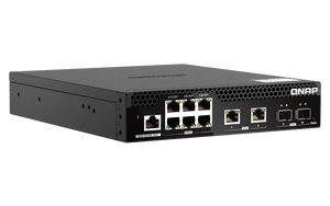 QNAP QSW-M2106R-2S2T 10-Port 2.5/10GbE POE++ Managed Switch - ACE Peripherals