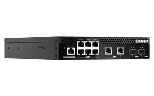 QNAP QSW-M2106R-2S2T 10-Port 2.5/10GbE POE++ Managed Switch - ACE Peripherals