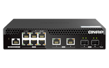 QNAP QSW-M2106R-2S2T 10-Port 2.5/10GbE POE++ Managed Switch - ACE Peripherals