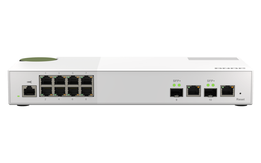 QNAP QSW-M2108-2C 10-Port 2.5/10GbE Managed Switch - ACE Peripherals