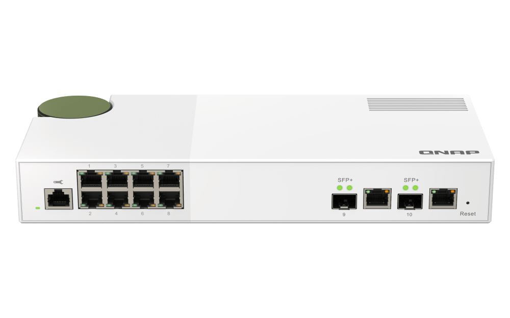 QNAP QSW-M2108-2C 10-Port 2.5/10GbE Managed Switch - ACE Peripherals
