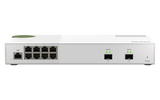 QNAP QSW-M2108-2S 10-Port 2.5/10GbE Managed Switch - ACE Peripherals