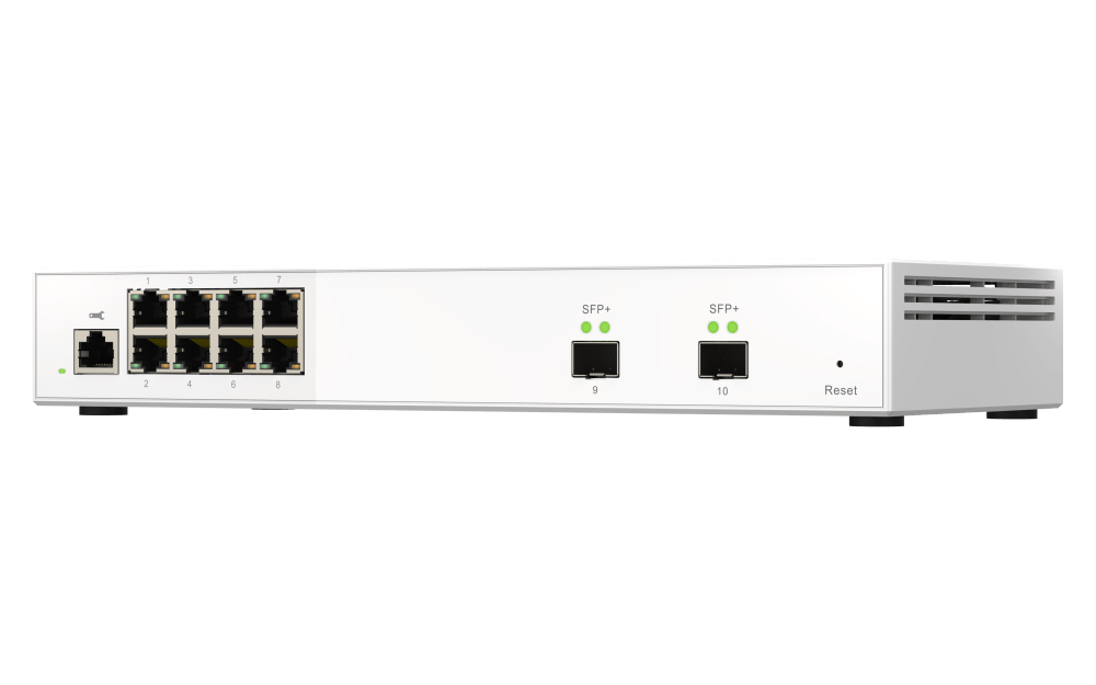 QNAP QSW-M2108-2S 10-Port 2.5/10GbE Managed Switch - ACE Peripherals