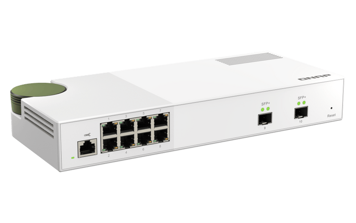 QNAP QSW-M2108-2S 10-Port 2.5/10GbE Managed Switch - ACE Peripherals
