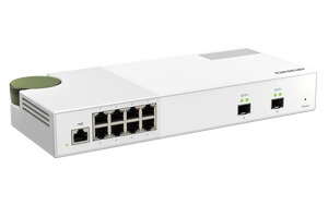 QNAP QSW-M2108-2S 10-Port 2.5/10GbE Managed Switch - ACE Peripherals