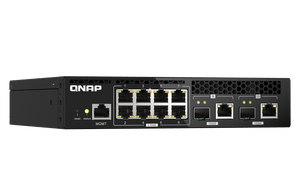 QNAP QSW-M2108R-2C 10-Port 2.5/10GbE Managed Switch - ACE Peripherals