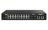QNAP QSW-M2116P-2T2S 20-Port 2.5/10GbE POE++ Managed Switch - ACE Peripherals