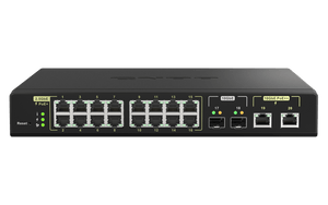 QNAP QSW-M2116P-2T2S 20-Port 2.5/10GbE POE++ Managed Switch - ACE Peripherals