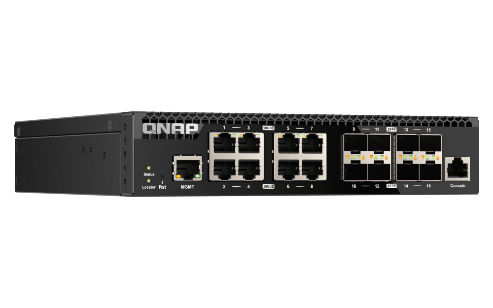 QNAP QSW-M3216R-8S8T 16-Port 10GbE Managed Switch - ACE Peripherals