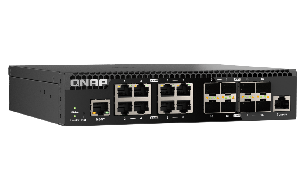 QNAP QSW-M3216R-8S8T 16-Port 10GbE Managed Switch - ACE Peripherals