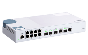 QNAP QSW-M408-2C 12-Port 1/10GbE Managed Switch - ACE Peripherals